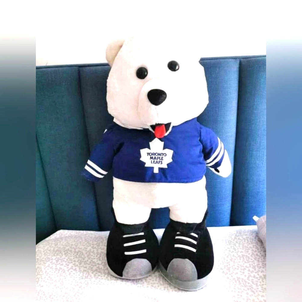 Large Toronto Maple Leafs Carlton Bear